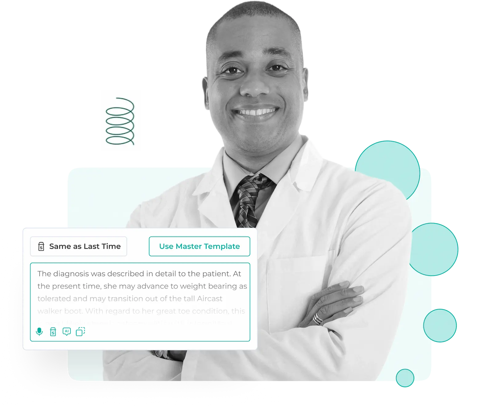 Template of doctor